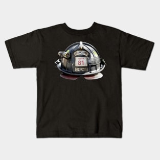 CHICAGO FIRE HELMET - TRUCK 81 Kids T-Shirt